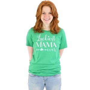 Luckiest Mama Ever Mother's Day Unisex T-Shirt